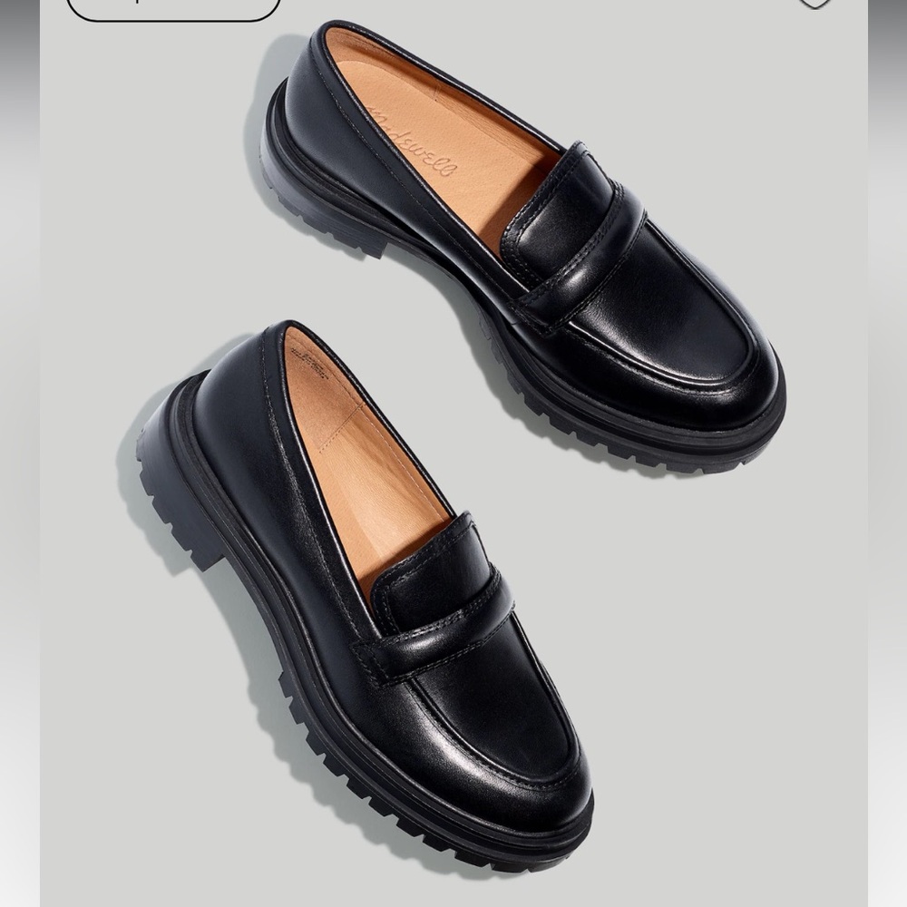 Madewell The Bradley Lugsole Loafer in Leather